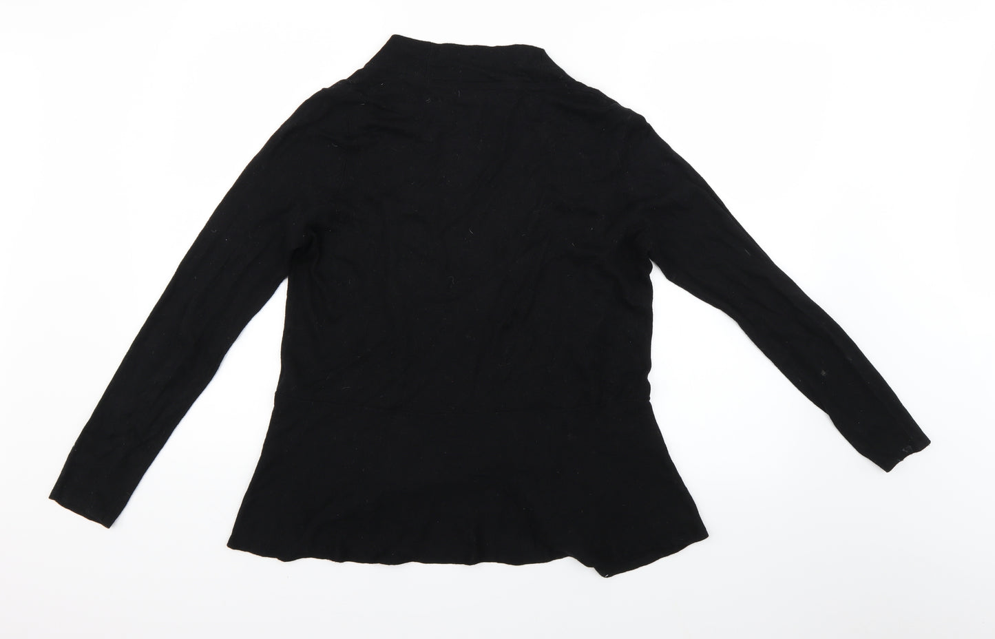 Marks and Spencer Womens Black   Cardigan Jumper Size 10