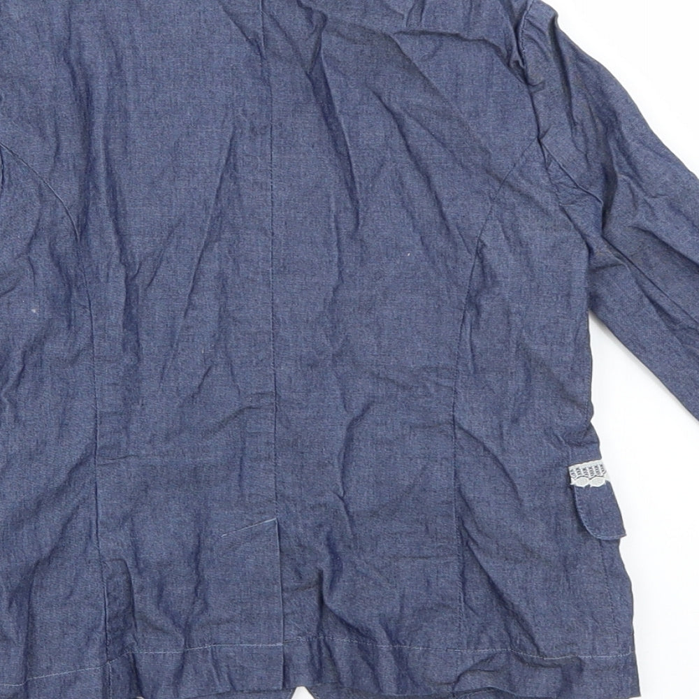 Paul Smith Girls Blue   Basic Jacket Blazer Size 6 Years
