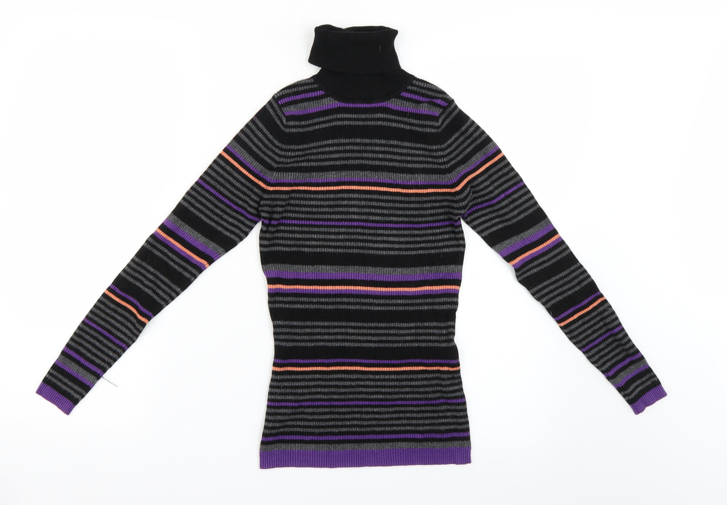 Papaya Womens Multicoloured Striped  Basic Blouse Size 8