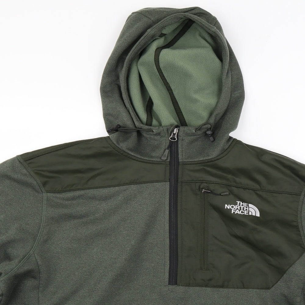The North Face Mens Green   Pullover Hoodie Size L