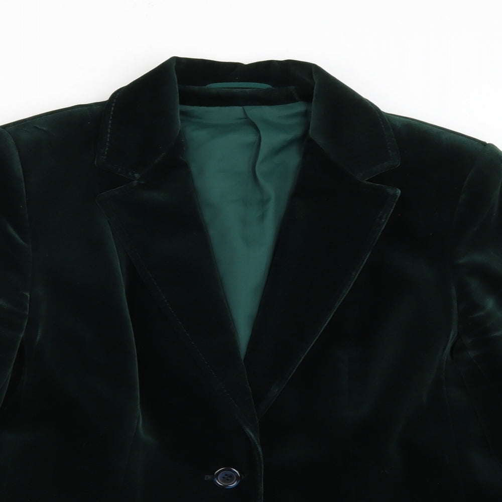 Marks and Spencer Womens Green   Jacket Blazer Size 14