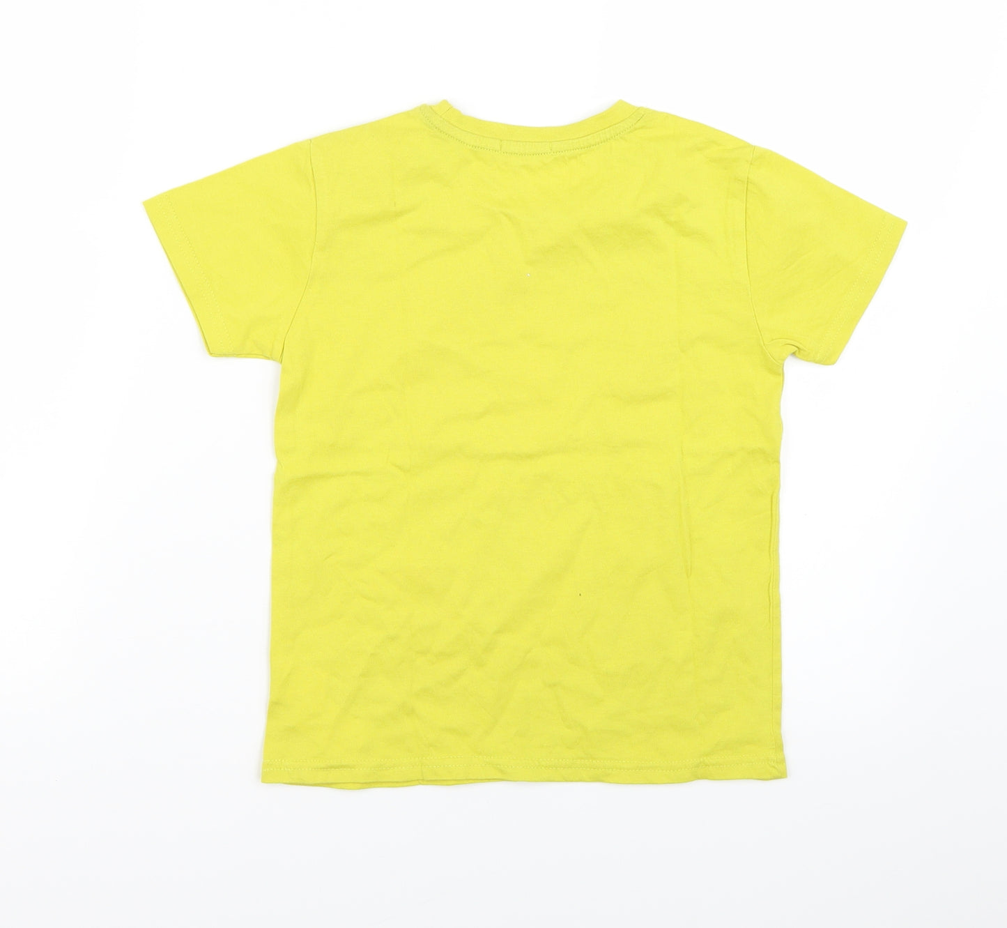 Dpam Boys Yellow   Basic T-Shirt Size 6 Years