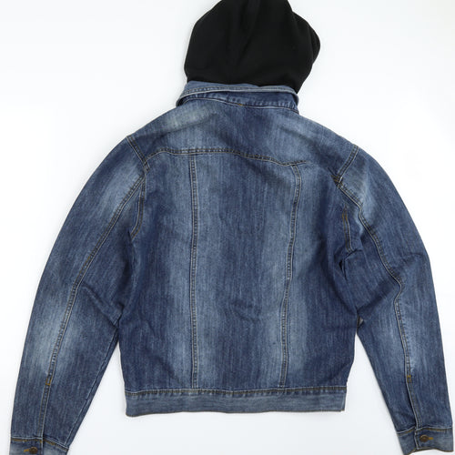 Preworn Mens Blue  Denim Jacket  Size XL