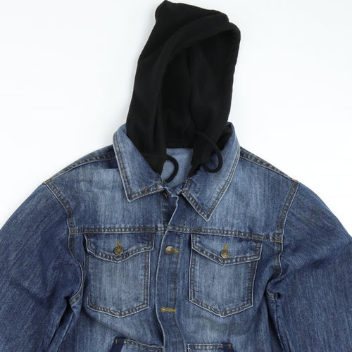 Preworn Mens Blue  Denim Jacket  Size XL