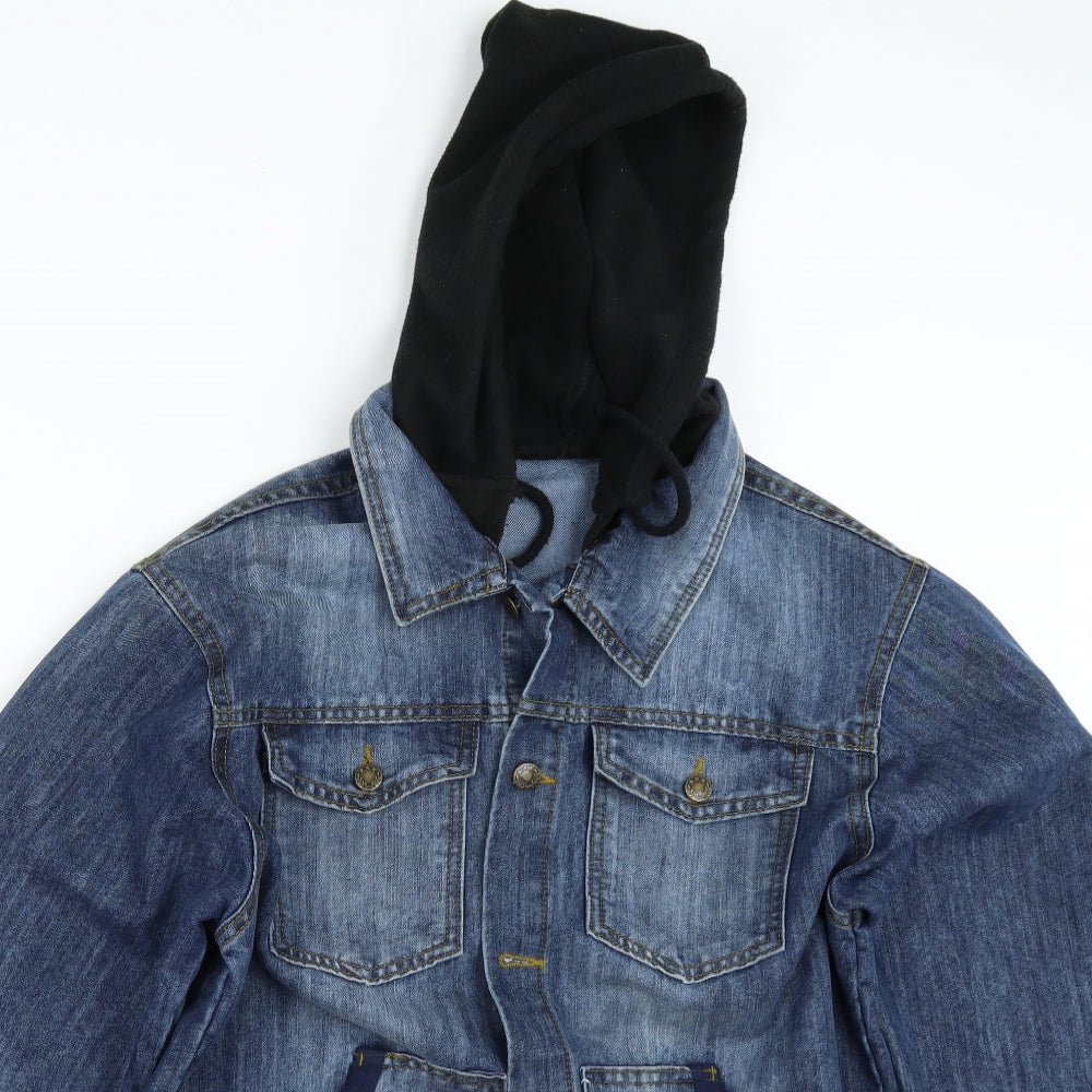 Preworn Mens Blue  Denim Jacket  Size XL