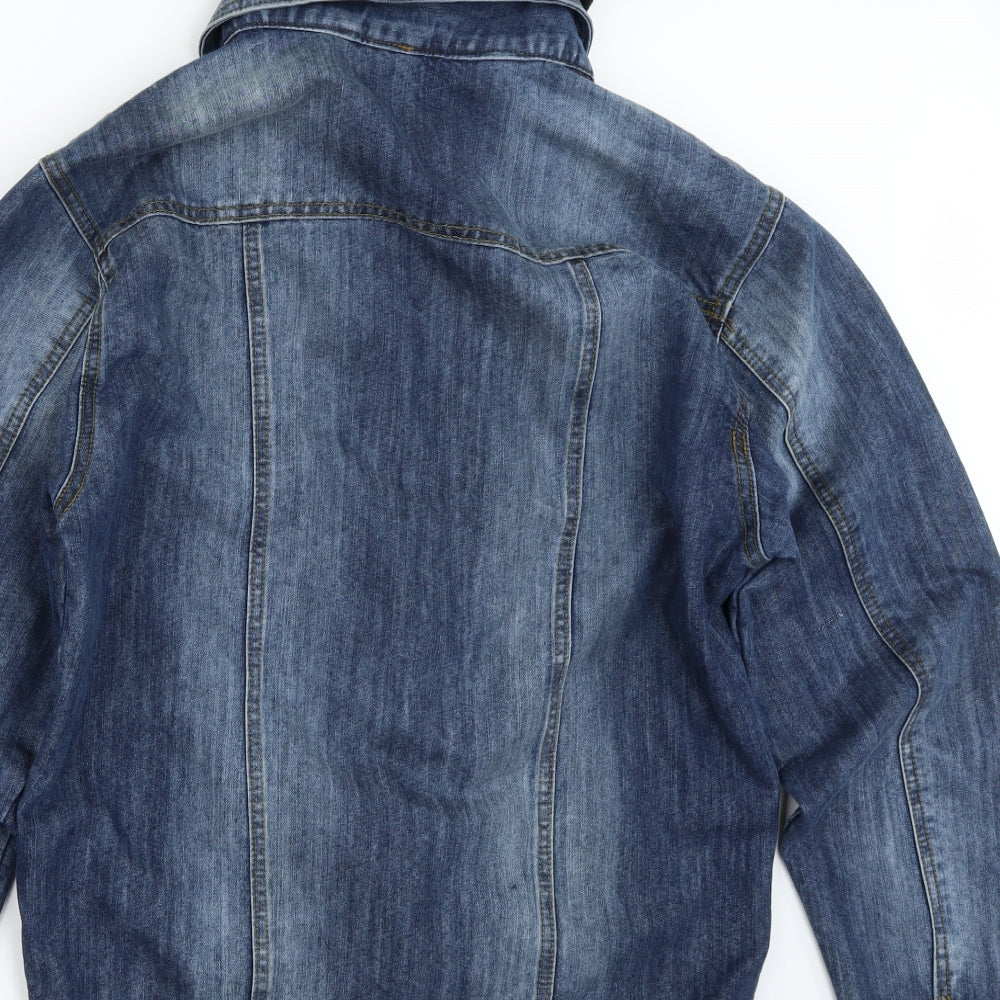 Preworn Mens Blue  Denim Jacket  Size XL