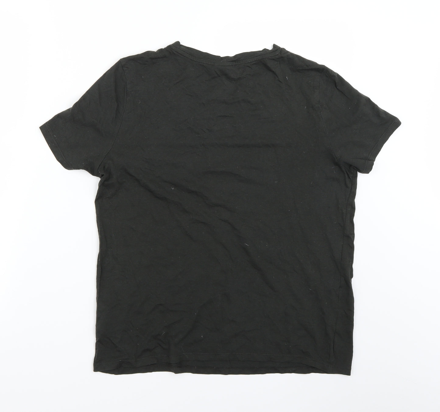 H&M Womens Green   Basic T-Shirt Size S