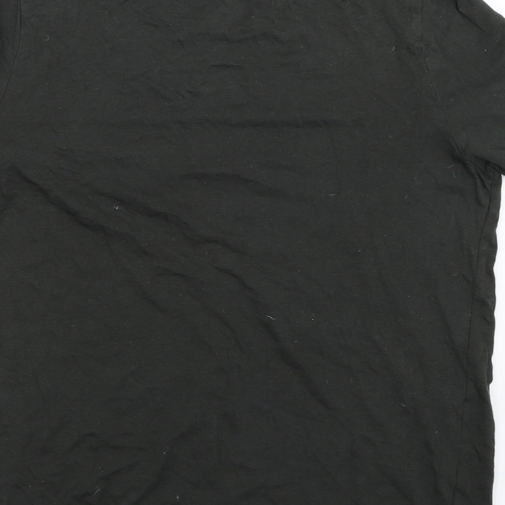 H&M Womens Green   Basic T-Shirt Size S