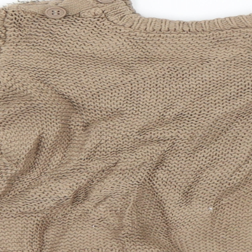 Nutmeg Baby Brown   Pullover Jumper Size 9-12 Months