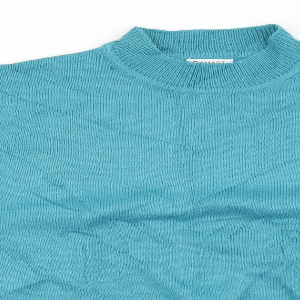 Damart Womens Blue   Pullover Jumper Size 20