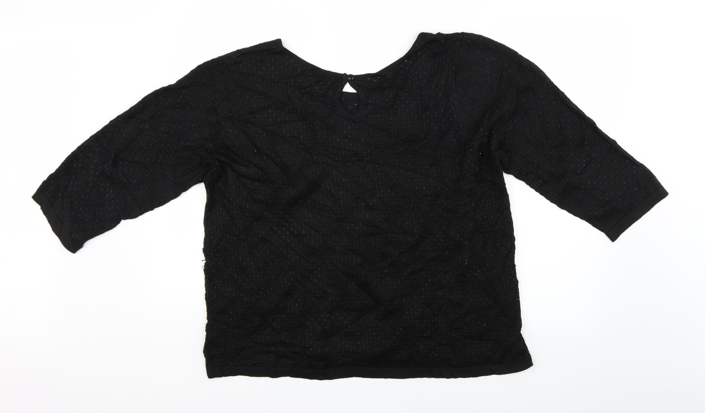 Per Una Womens Black   Basic Blouse Size 20