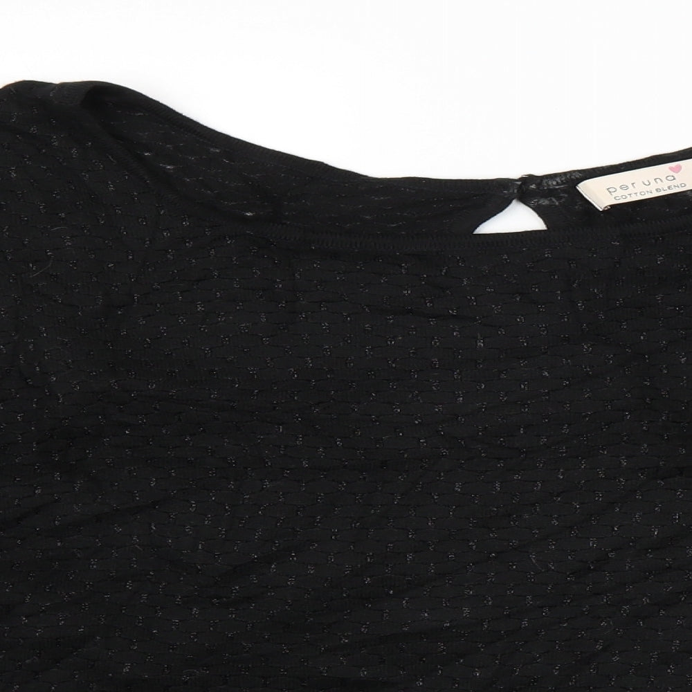 Per Una Womens Black   Basic Blouse Size 20