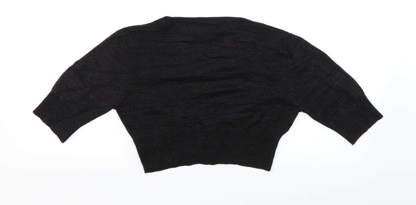 BAY Womens Black   Cardigan Jumper Size 8