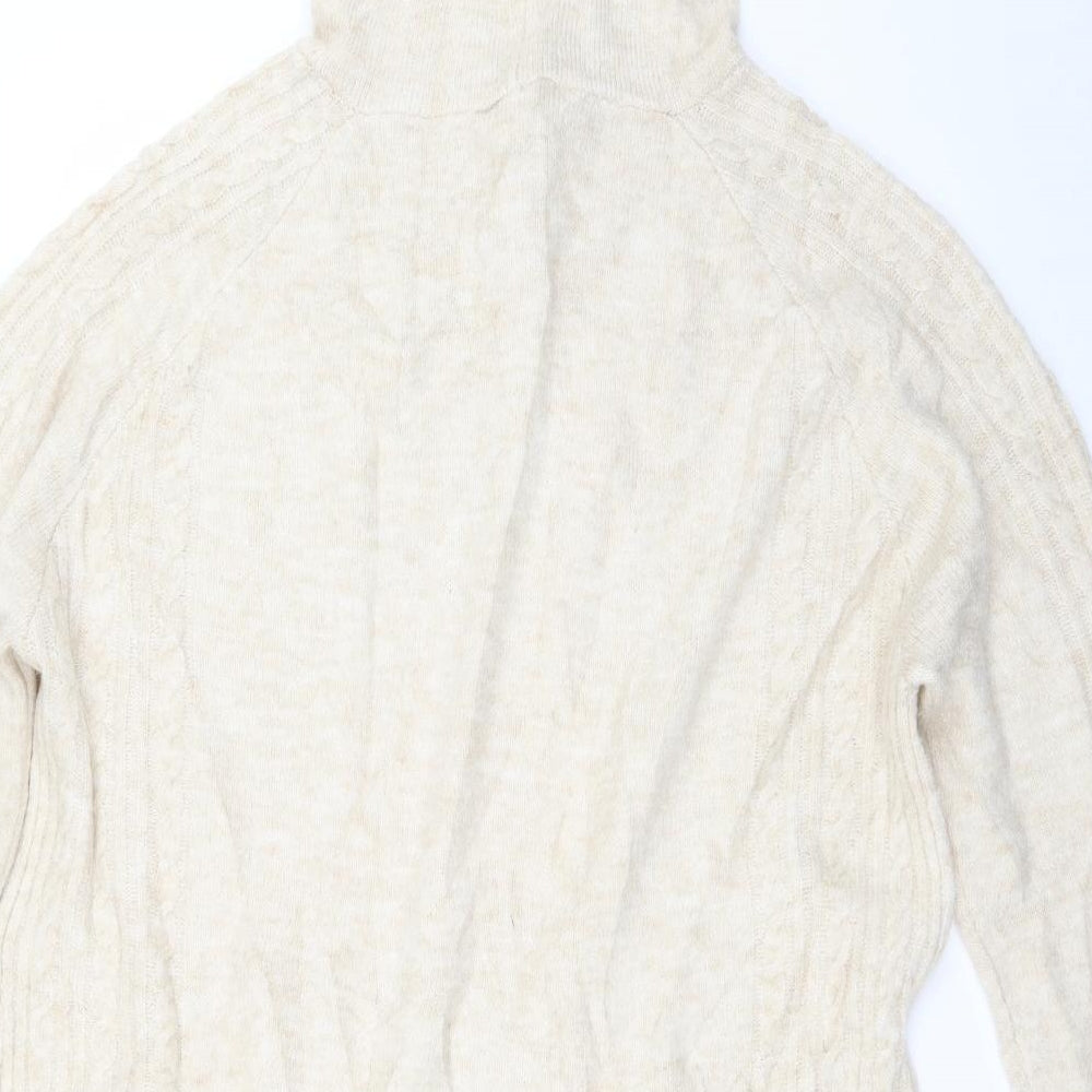 Primark Womens Ivory   Pullover Hoodie Size L