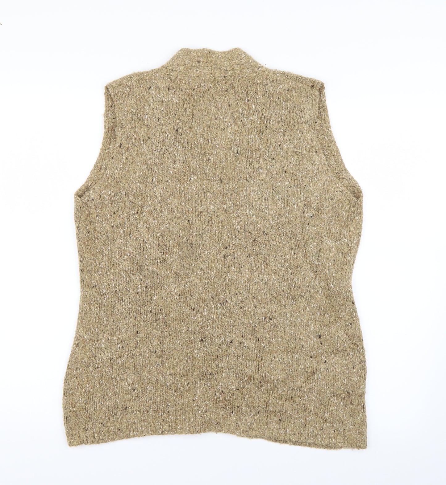 EWM Womens Brown   Vest Jumper Size M