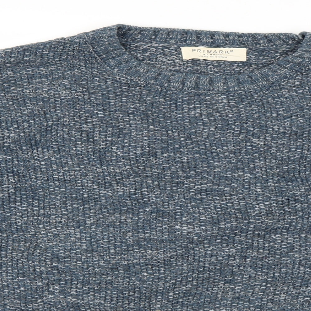 Primark Mens Blue   Pullover Jumper Size XL
