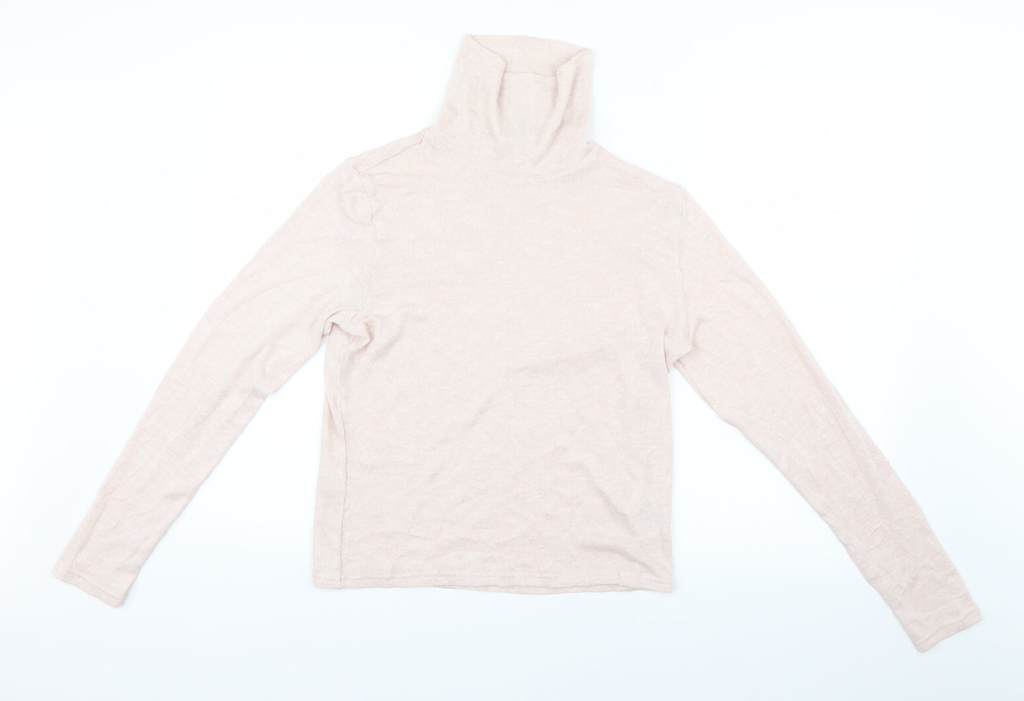 H&M Womens Pink   Basic Blouse Size M