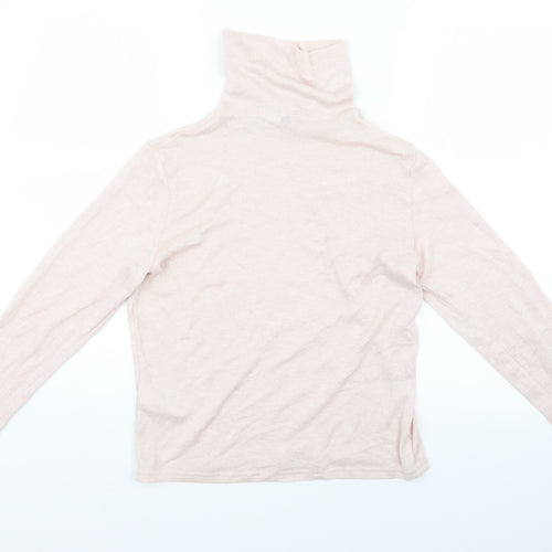H&M Womens Pink   Basic Blouse Size M