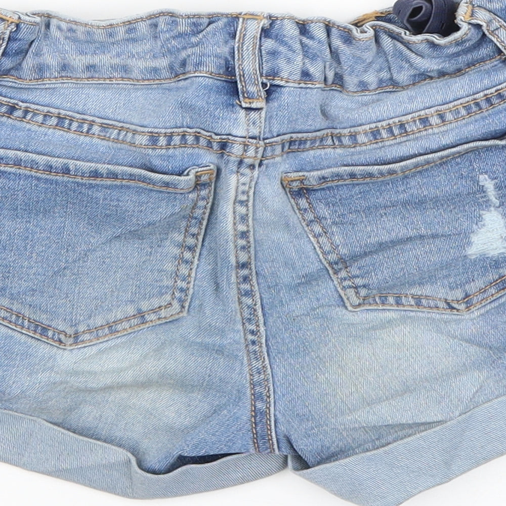 Gap Womens Blue  Denim Hot Pants Shorts Size 10