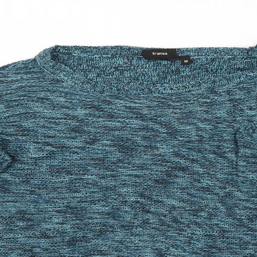 fransa Womens Blue   Basic Blouse Size M