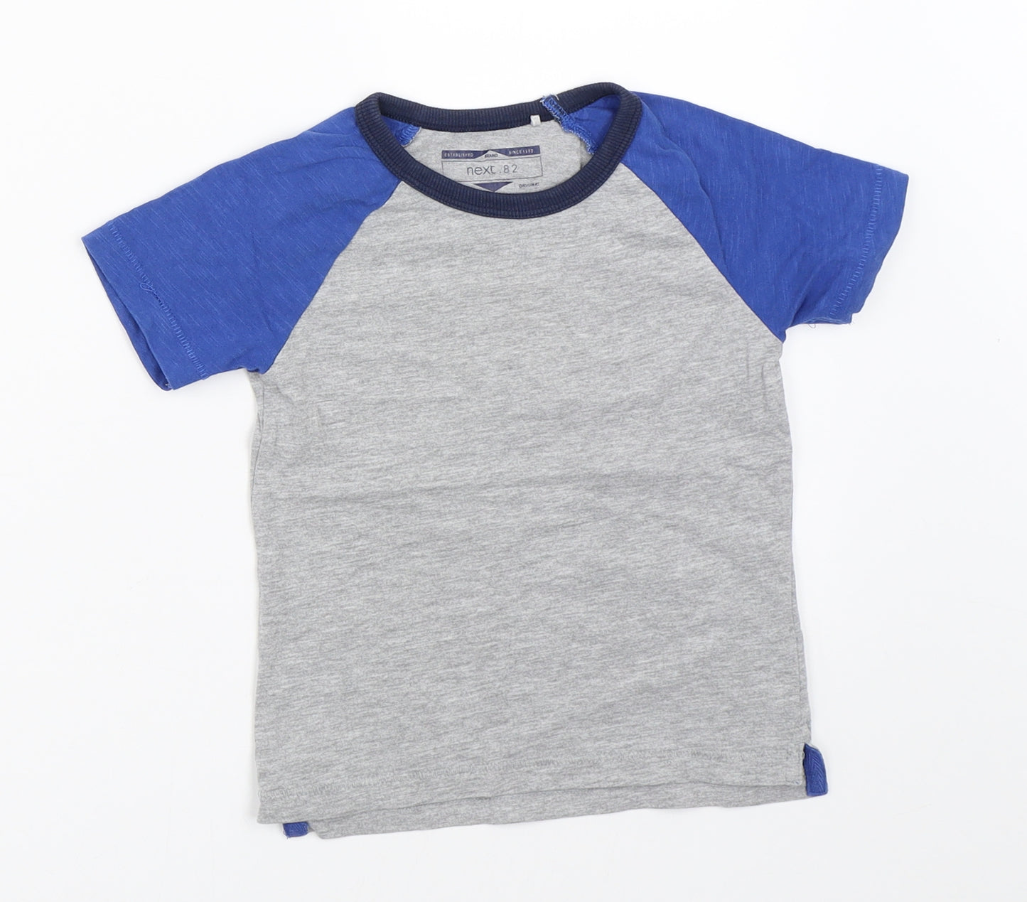 NEXT Boys Grey   Basic T-Shirt Size 18-24 Months