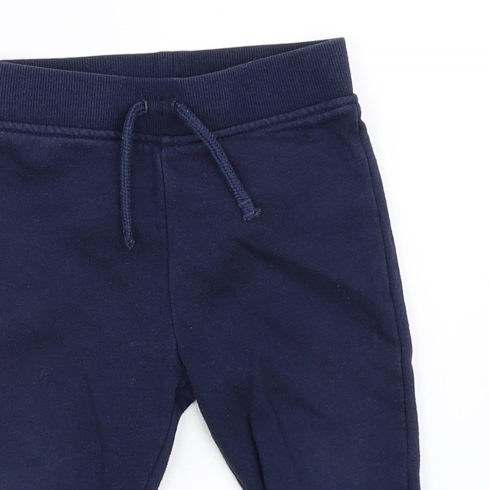Primark Boys Blue   Jogger Trousers Size 12-18 Months