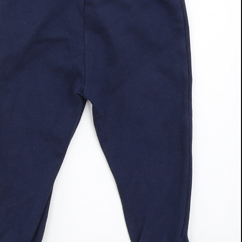 Primark Boys Blue   Jogger Trousers Size 12-18 Months