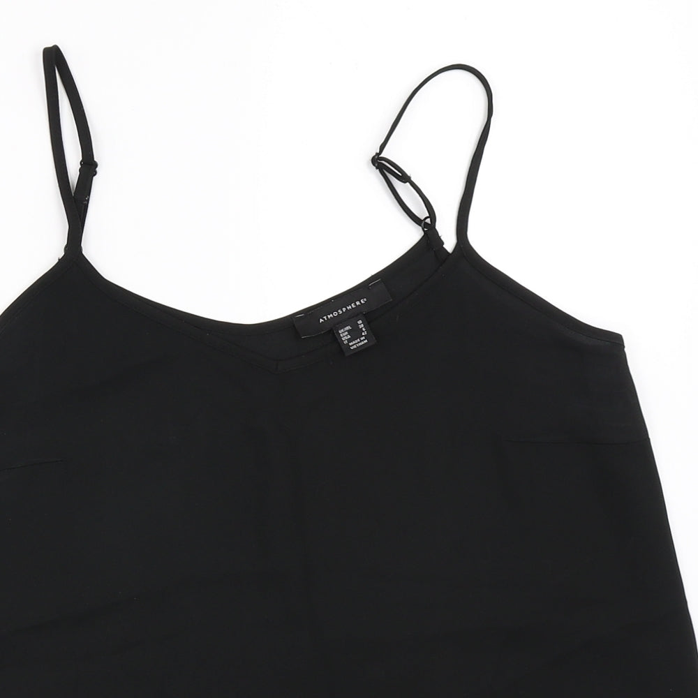 Atmosphere Womens Black   Camisole Blouse Size 10