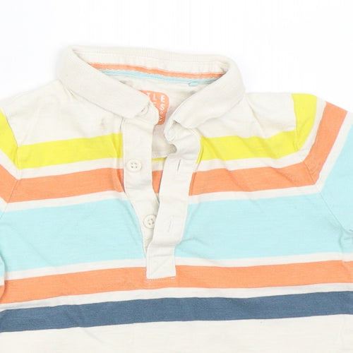 TU Boys Beige   Basic Polo Size 2-3 Years
