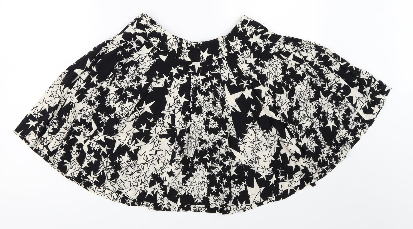 French Connection Womens Black   Skater Skirt Size 8