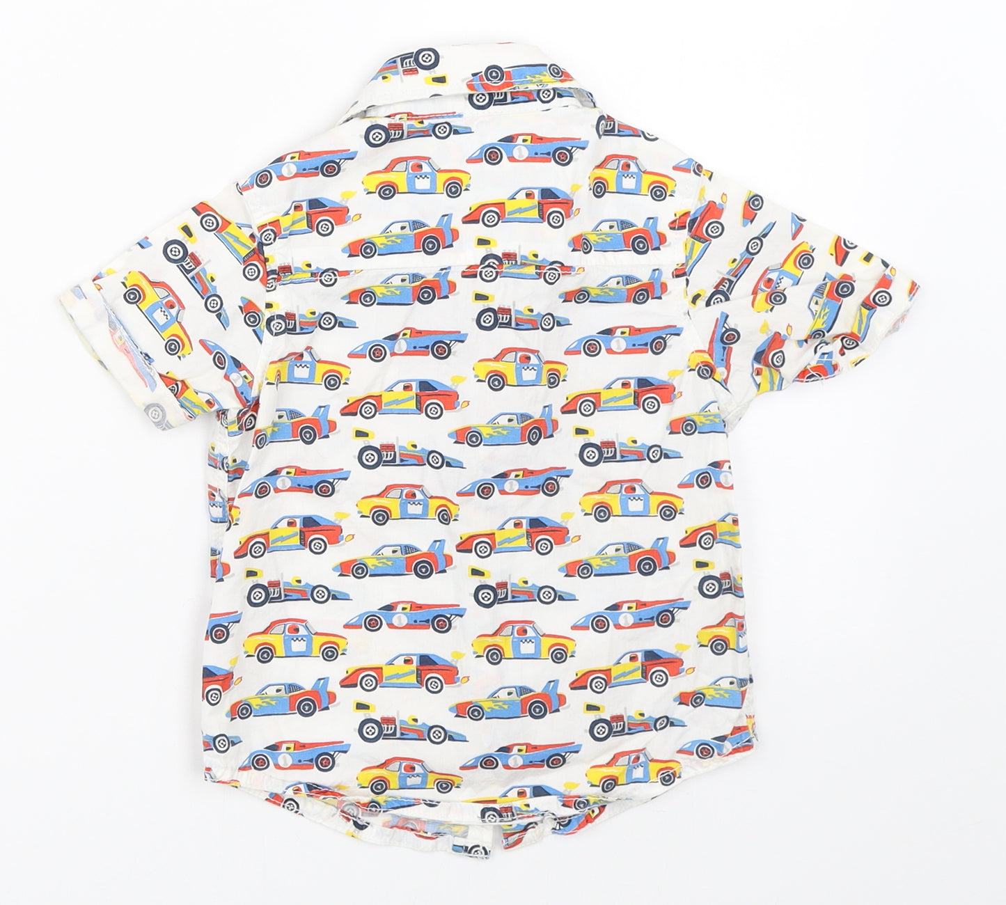 TU Boys White   Basic Button-Up Size 18-24 Months