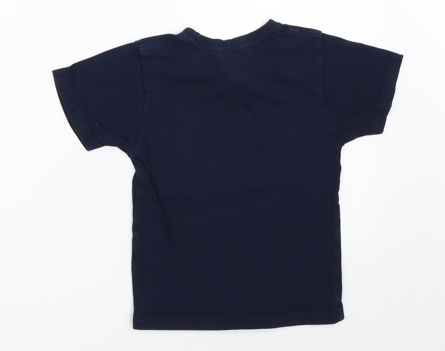 JHK Boys Blue   Basic T-Shirt Size 3-4 Years
