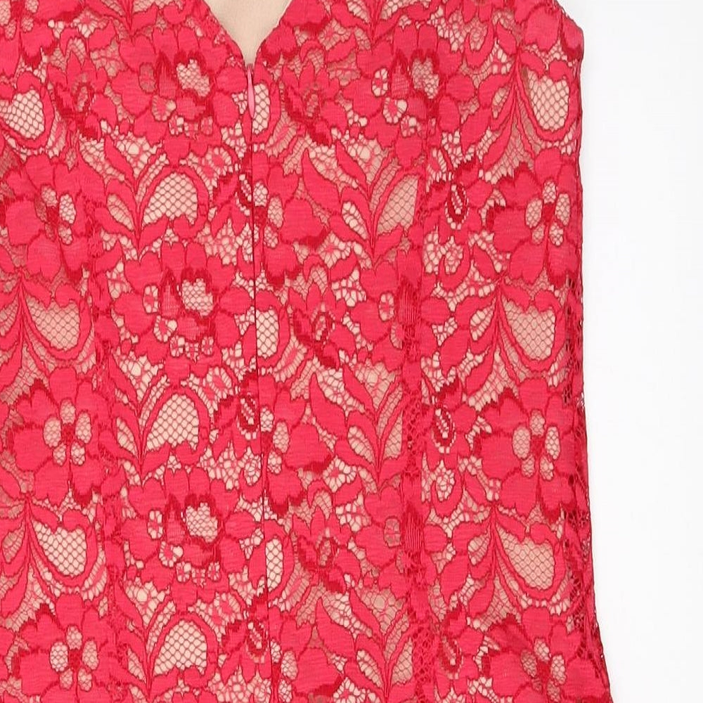 Oasis Womens Pink   Mini  Size 8