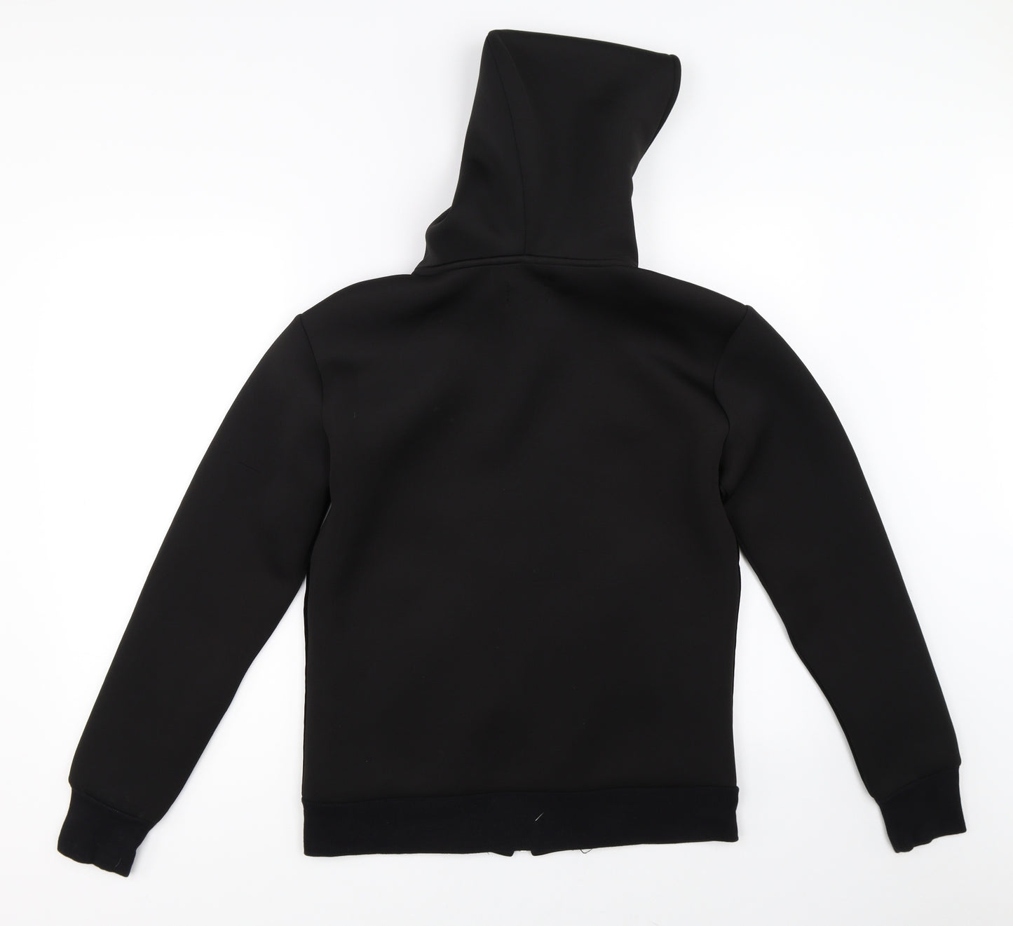Manier De Voir Mens Black   Full Zip Hoodie Size M
