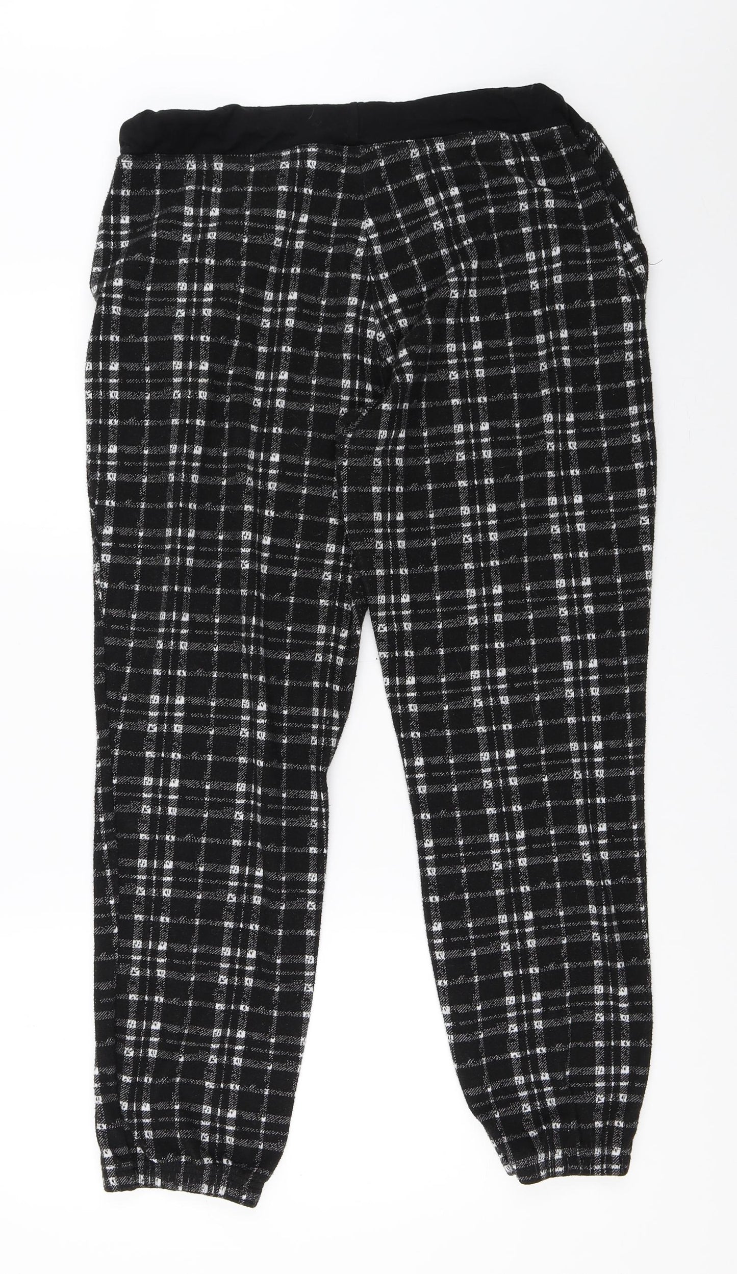 Select Womens Black   Jogger Trousers Size 16 L28 in