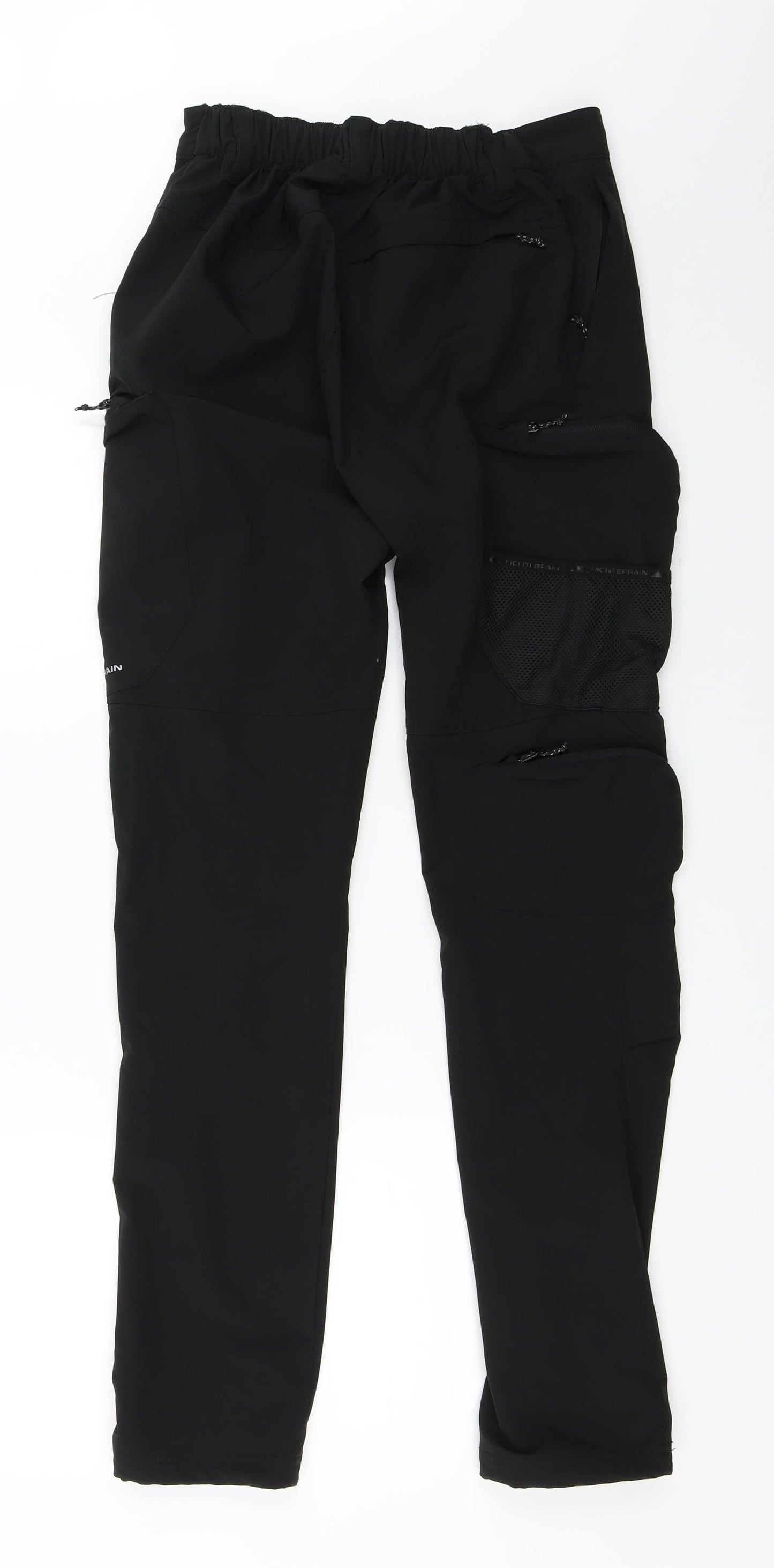 Monterrain Womens Black   Cargo Trousers Size XS L30 in
