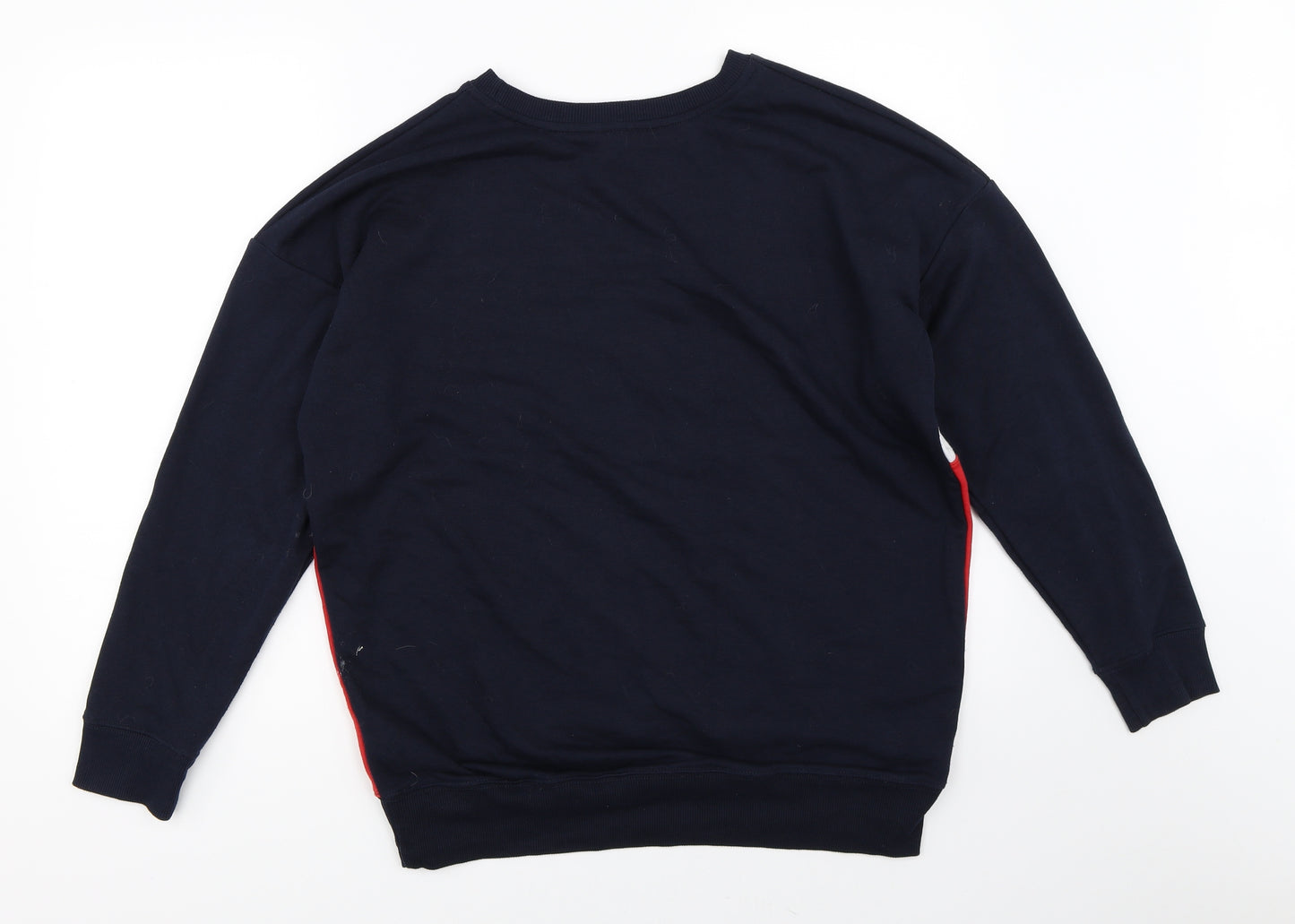 New Look Womens Blue   Pullover Sweatshirt Size 10