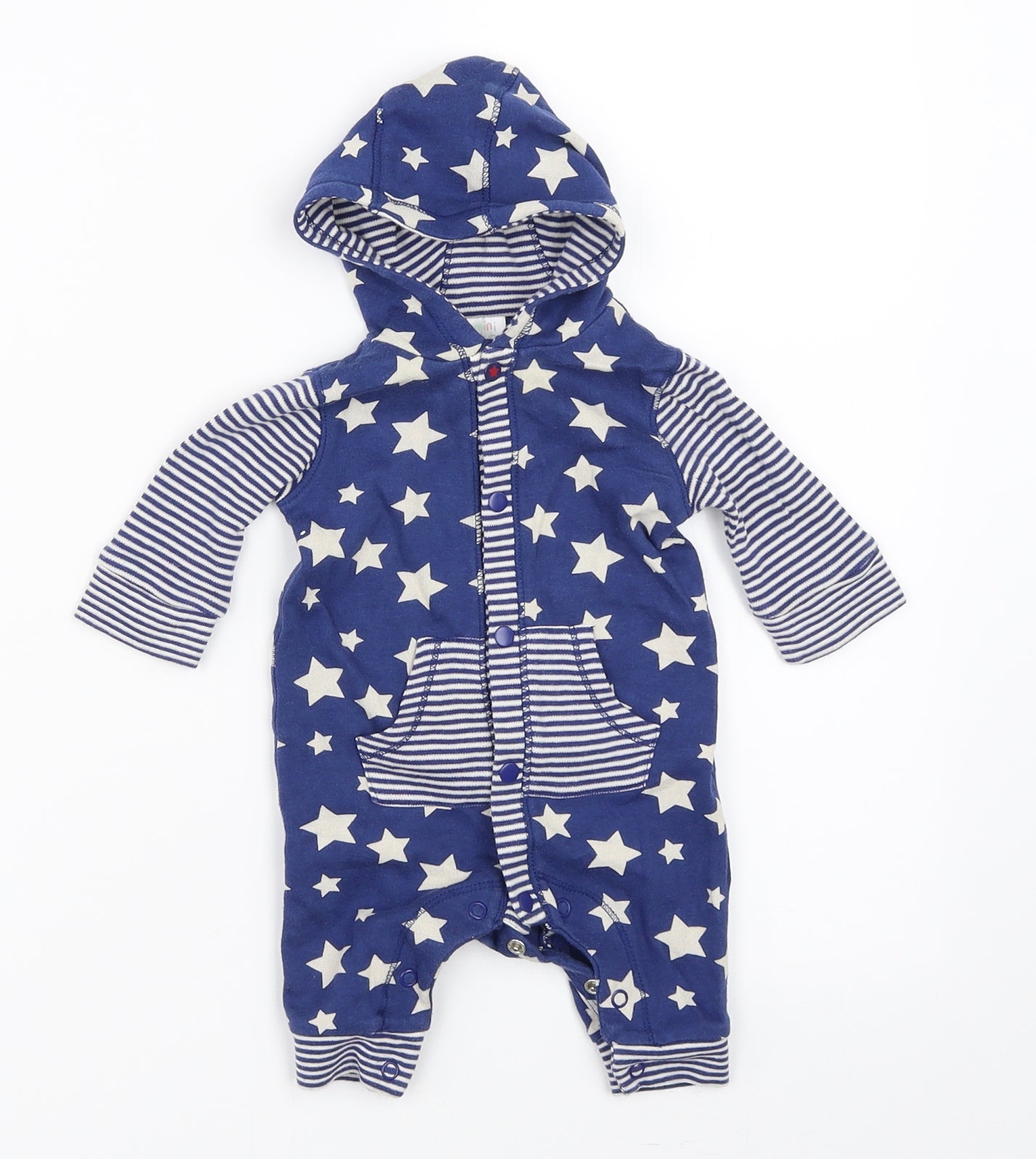 Mini Club Boys Blue   Babygrow One-Piece Size Newborn