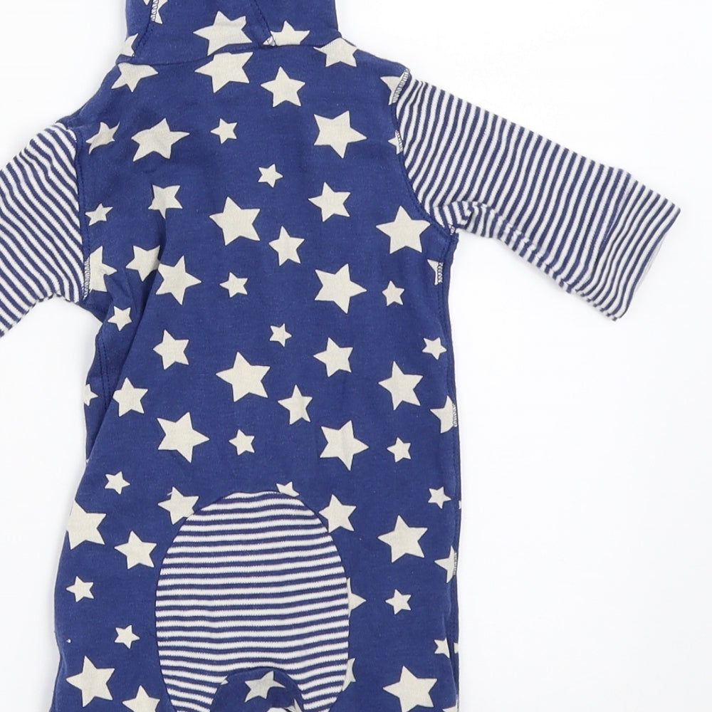 Mini Club Boys Blue   Babygrow One-Piece Size Newborn