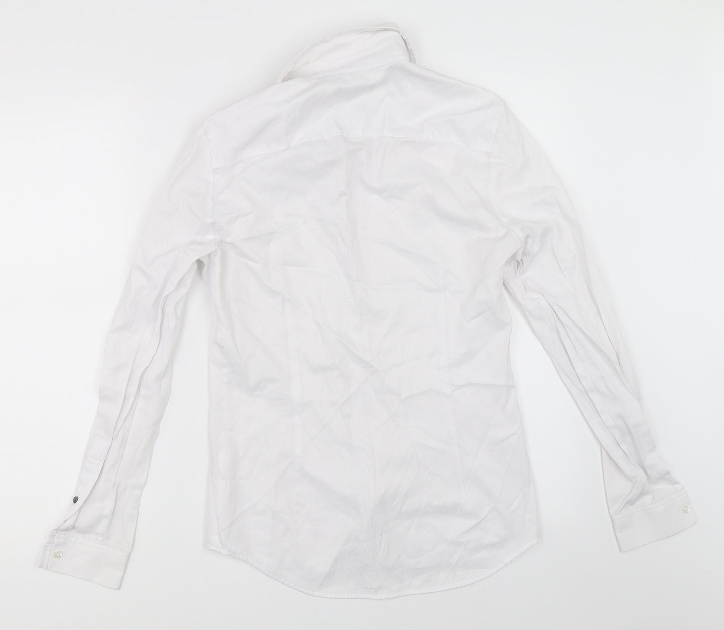 River Island Mens White    Dress Shirt Size XS
