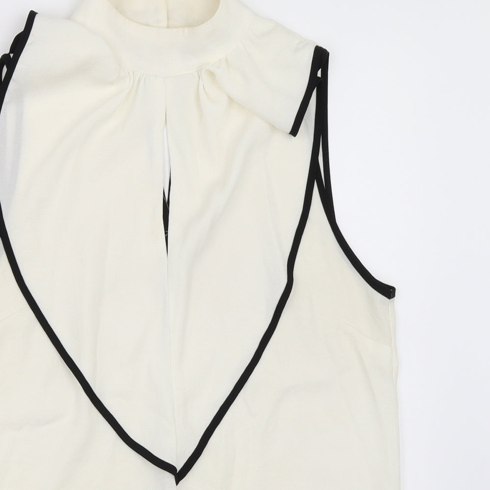 NEXT Womens Ivory   Basic Blouse Size 10