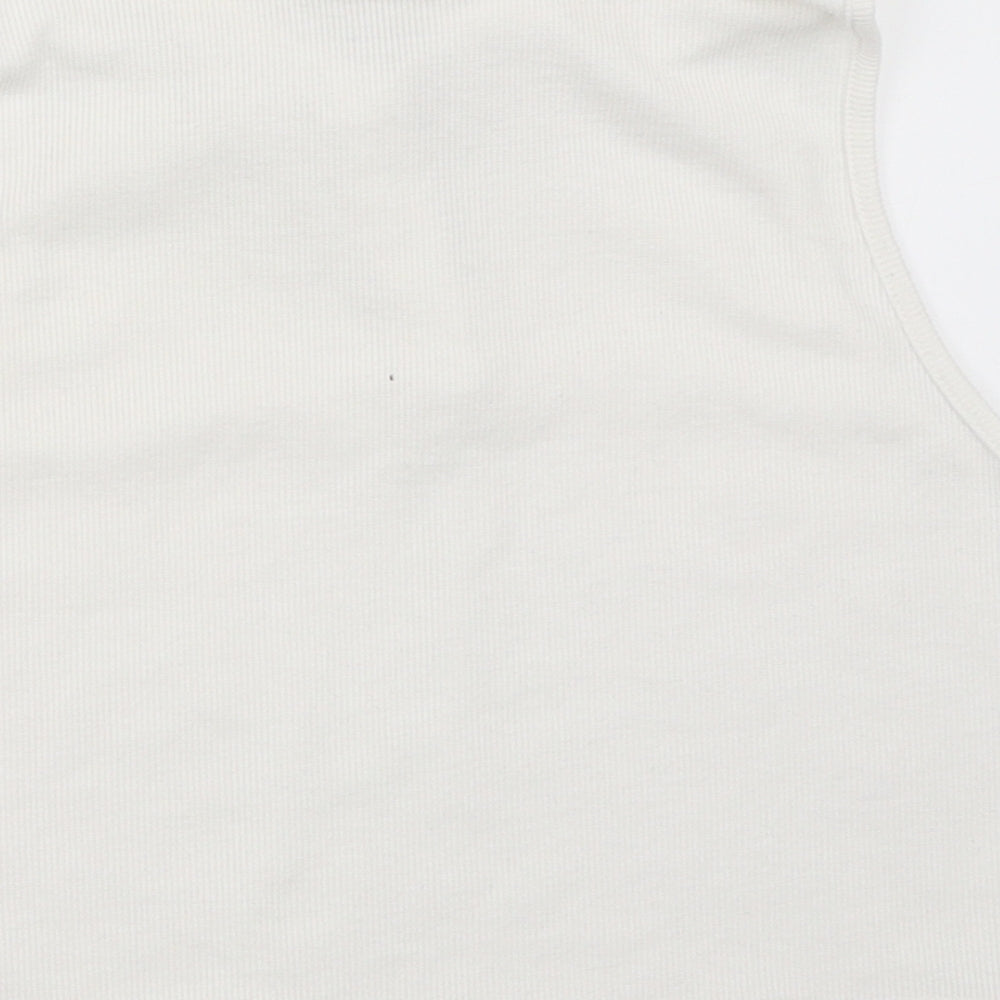 SheIn Womens White   Cropped Tank Size M