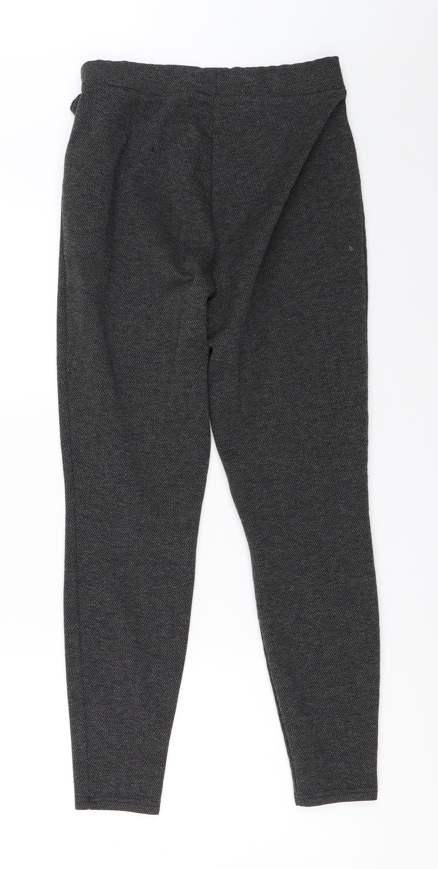 Matalan Womens Grey   Capri Trousers Size 12 L25 in