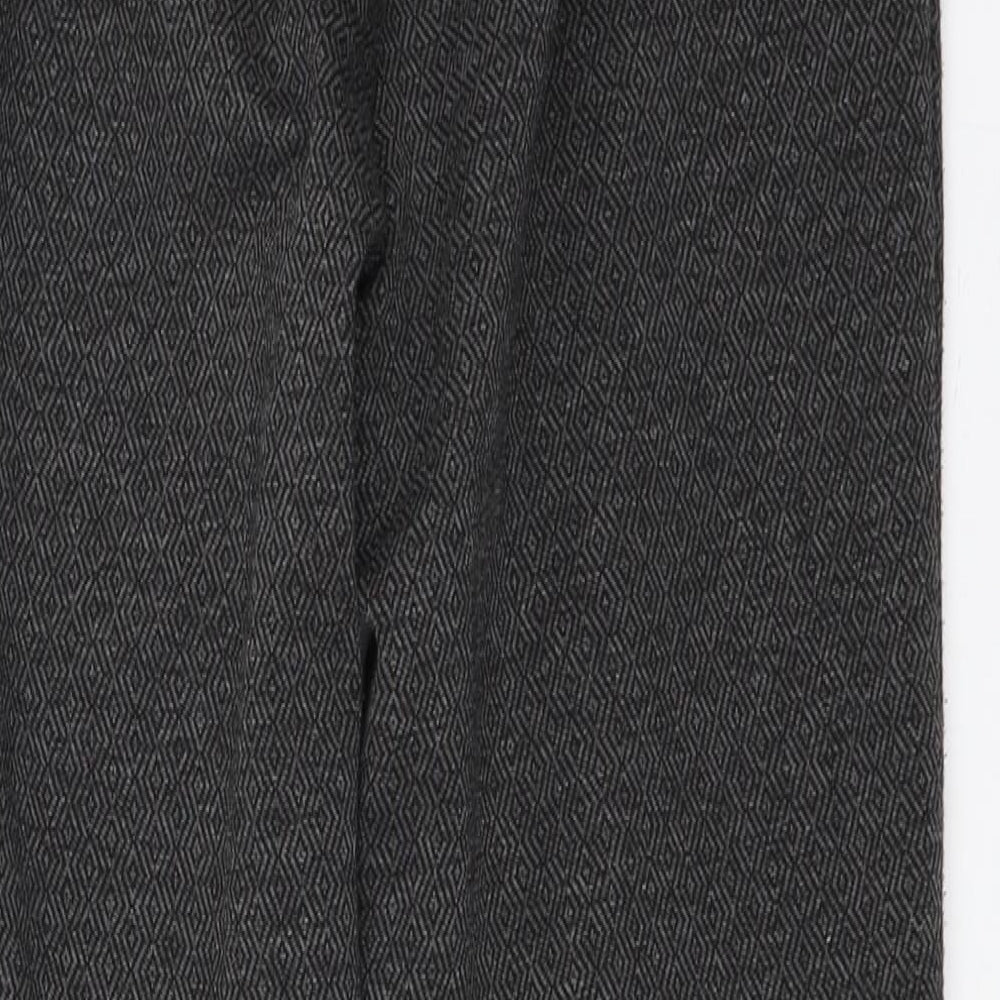 Matalan Womens Grey   Capri Trousers Size 12 L25 in