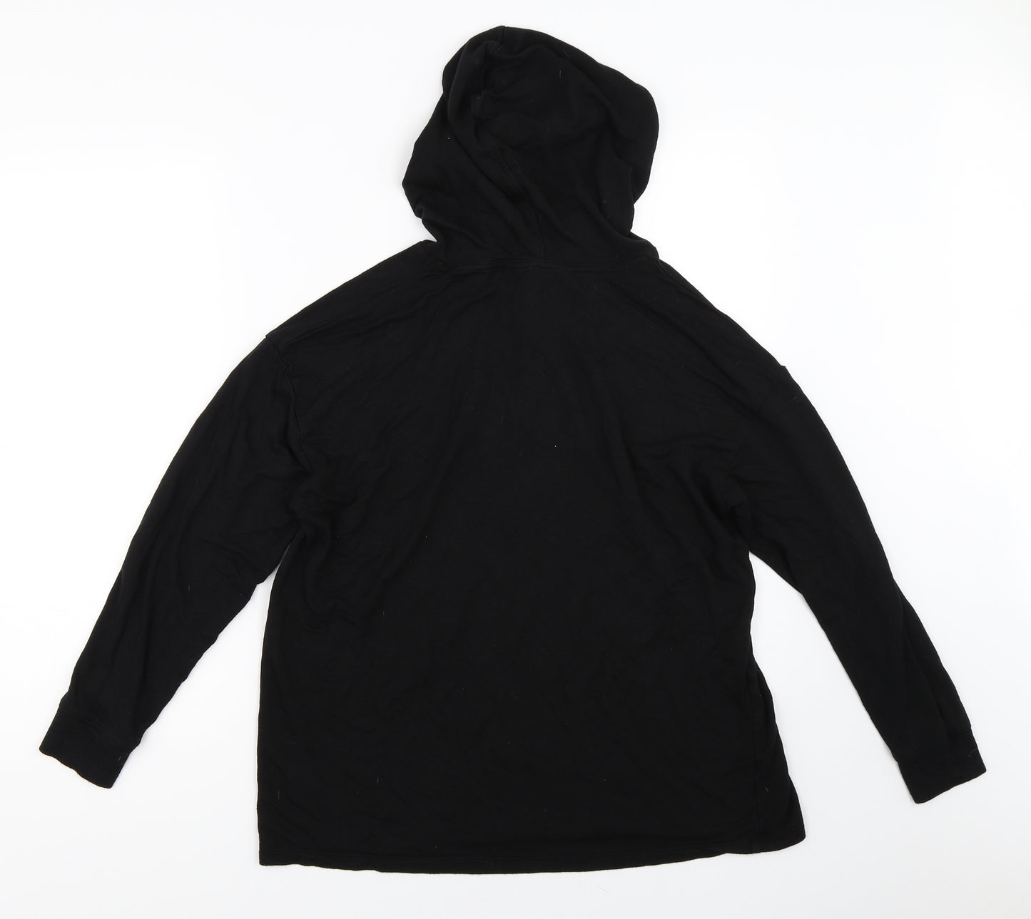 F&F Womens Black   Pullover Hoodie Size 16