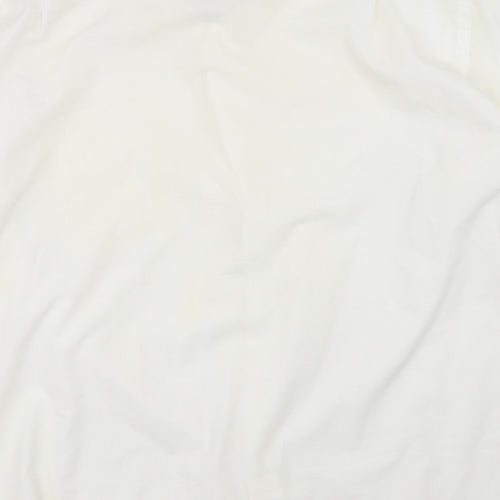 Savanti Mens White    Dress Shirt Size 16