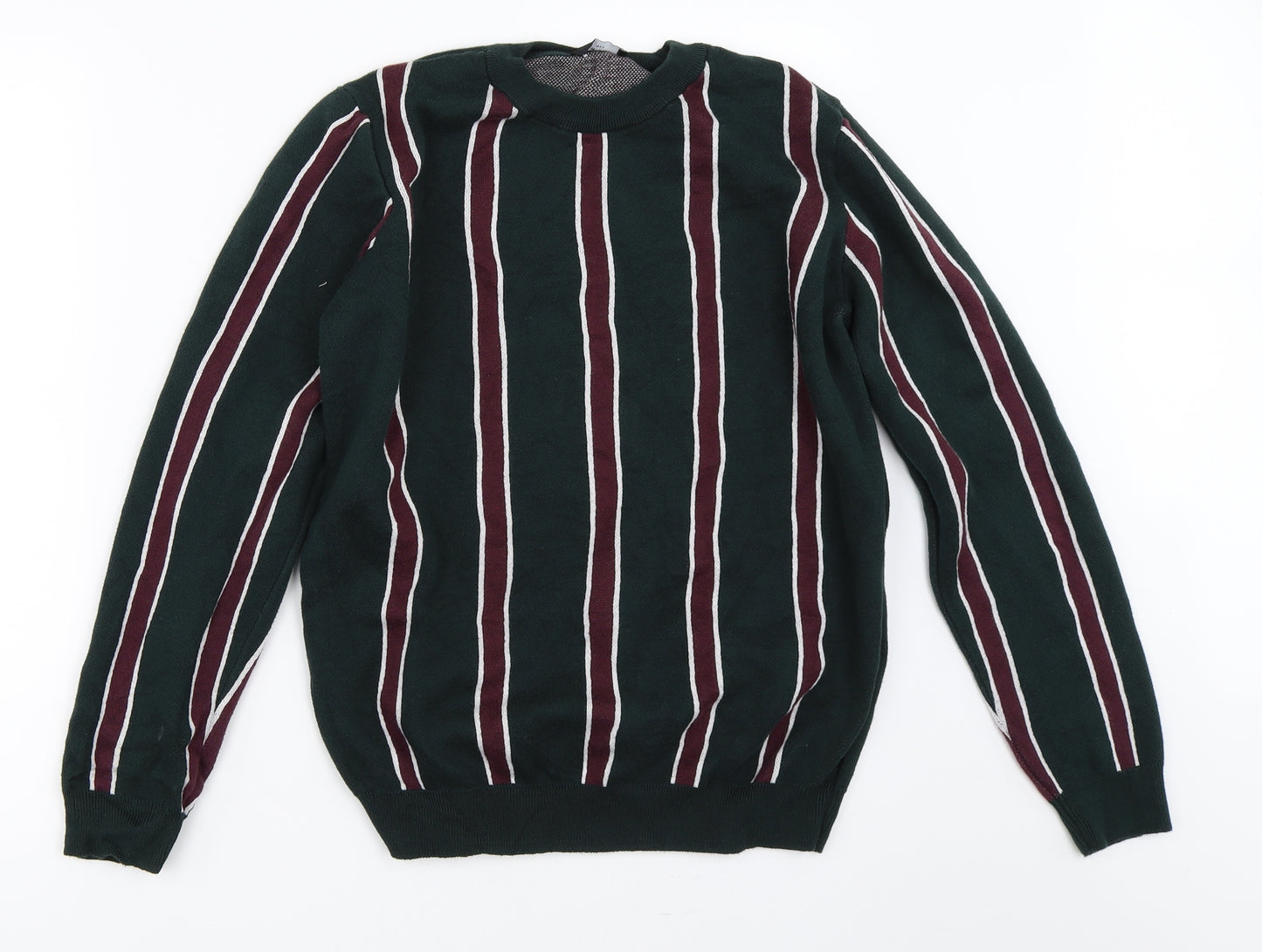 New Look Mens Green   Pullover Sweatshirt Size M