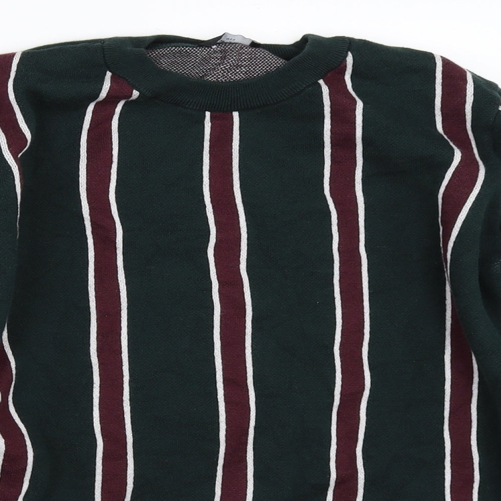 New Look Mens Green   Pullover Sweatshirt Size M