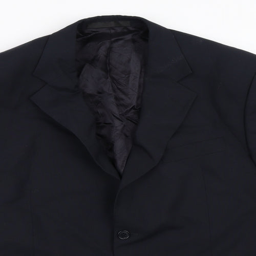 Marks and Spencer Mens Black   Jacket Blazer Size 44