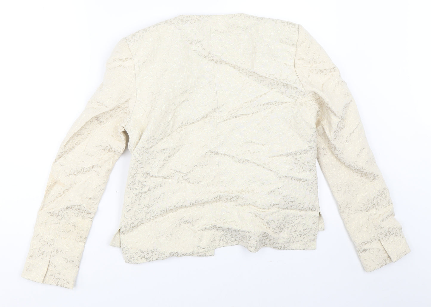 H&M Womens Beige   Jacket  Size 38